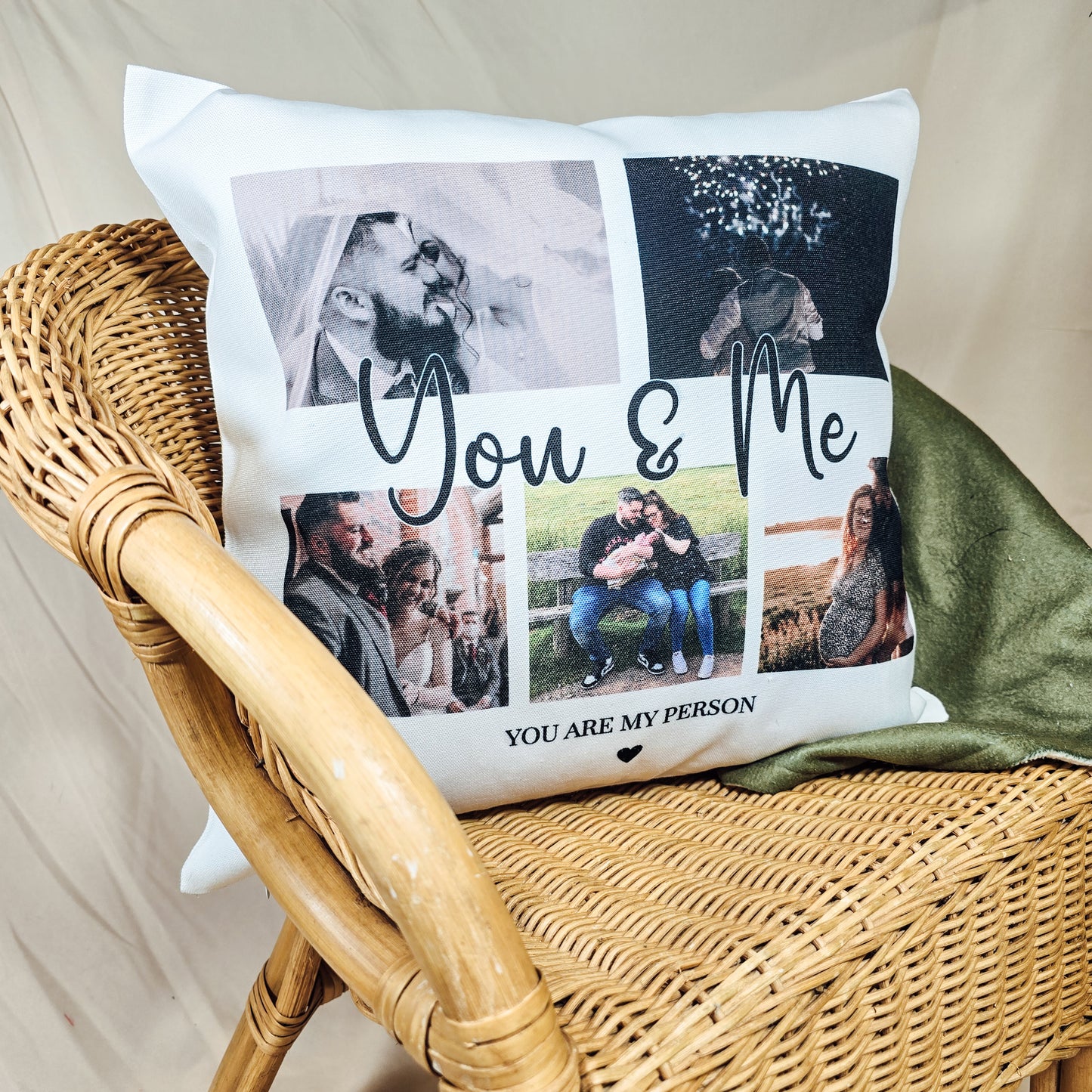 Personalised Photo Cushion | Photo Gift | Valentines Photo Present Personalised Photo Pillow | Anniversary Gift | Personalised Cushion Cover