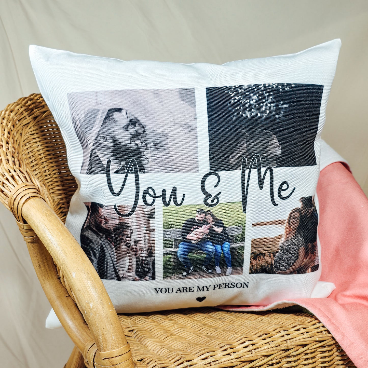 Personalised Photo Cushion | Photo Gift | Valentines Photo Present Personalised Photo Pillow | Anniversary Gift | Personalised Cushion Cover