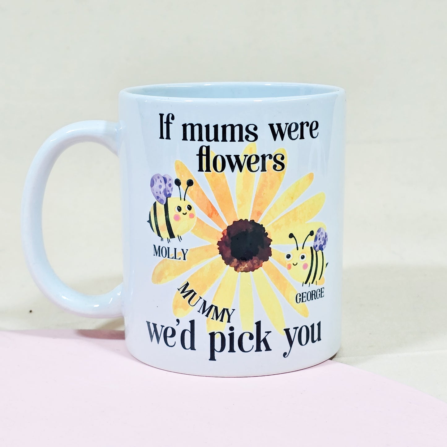 Personalised If mums were flowers Mug | Custom Family Gift | Mother's day gift | Floral Mum Mug | Personalised Mum Gift | Mum Birthday Gift