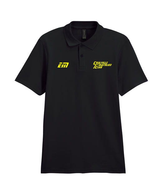 Coalville Triathlon Club Polo Shirt 🏊🚴🏃 | Personalised Printed or Embroidered CTC Logo | Front & Back